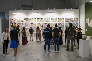 Hasanal Isyraf Idris, 'Higher Order of Love.' Pop-up Exhibition Walkthrough: Warehouse 47. Evening Notes: Day 2. FIELD MEETING Take 6: Thinking Collections (26 January 2019), in collaboration with Alserkal Avenue, Dubai. Courtesy of Asia Contemporary Art Week (ACAW).